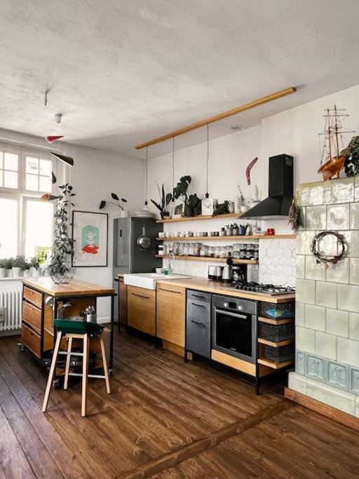Nastrojowe Mieszkanie W Centrum Gdańsk Exterior foto